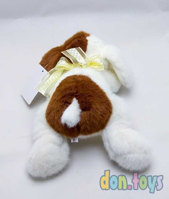 Мягкая игрушка Щенок с бантом лежит, фото 9