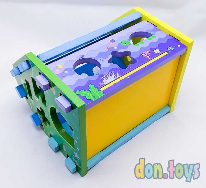 Деревянный дом сортер с цифрами, фото 10