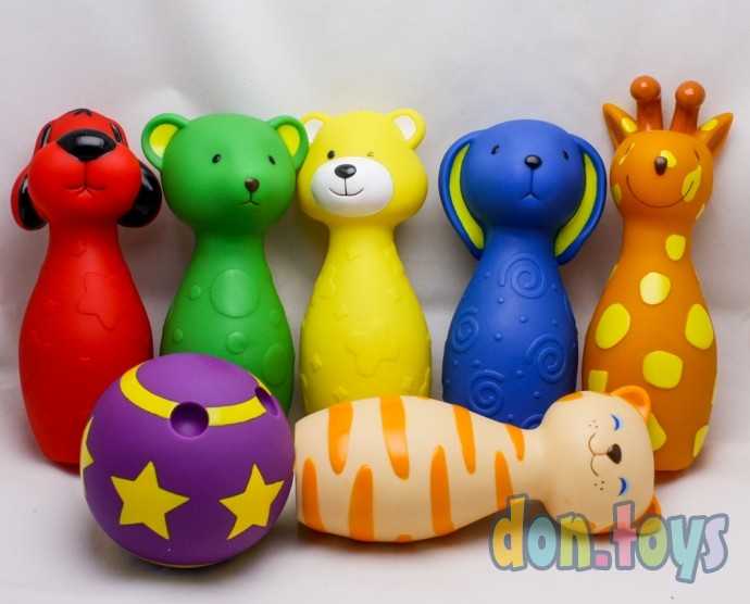 K'S Kids Боулинг цветной виниловый - развивающая игрушка, фото 1