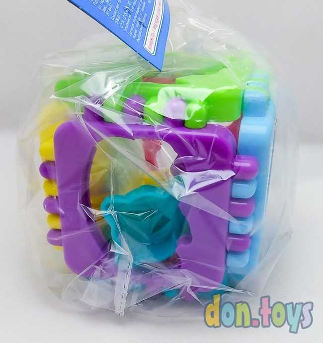 Логический кубик "Веселые зверята", арт. 01396, фото 2