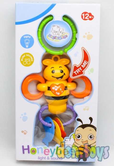 Подвеска на коляску музыкальная Пчелка, фото 1