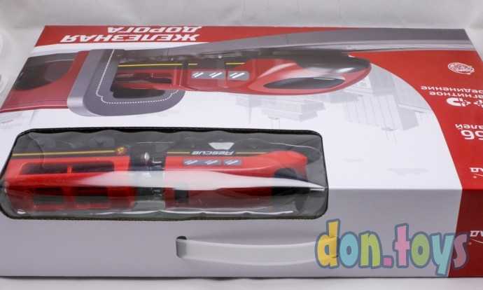 Железная дорога «Экспресс», 66 деталей, работает от батареек, арт. 6904736, фото 6