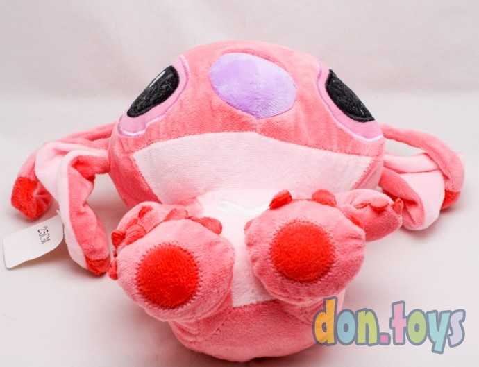 Мягкая игрушка Стич розовая - Ангел, 30 см, фото 4