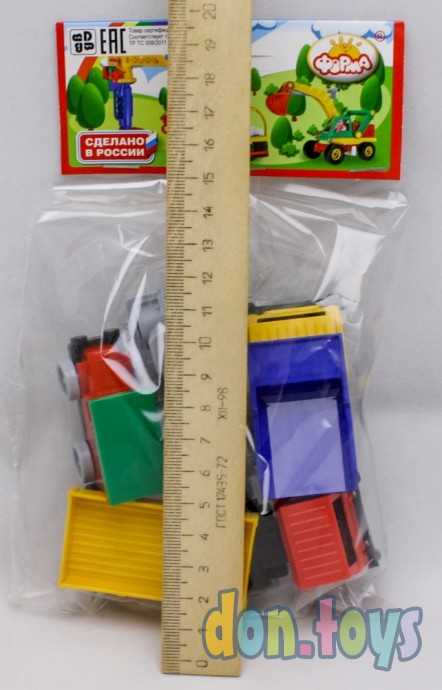 Набор машин Спецтехника 4 шт., арт. С-88-Ф, фото 5