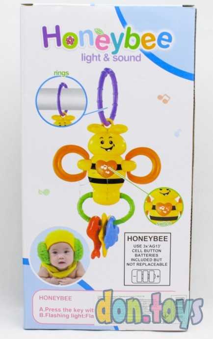 Подвеска на коляску музыкальная Пчелка, фото 3