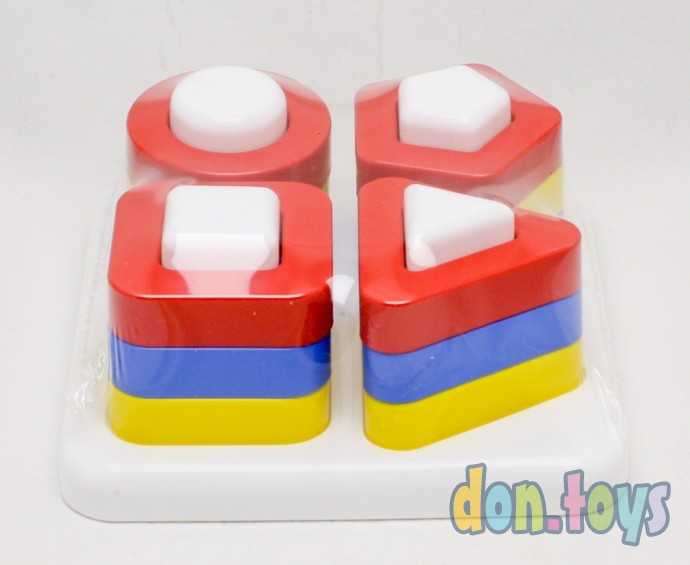 Сортер-пирамидка Формы и цвета, арт. И-6762, фото 2