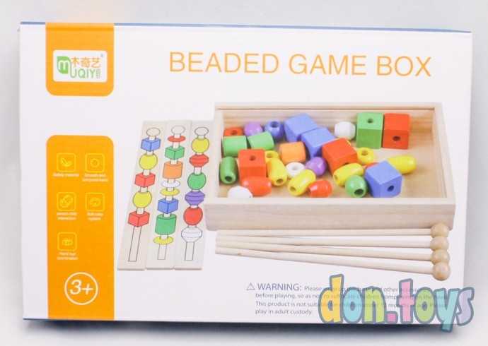Набор из дерева логическая Бисерная игра, арт. 1030055, фото 1