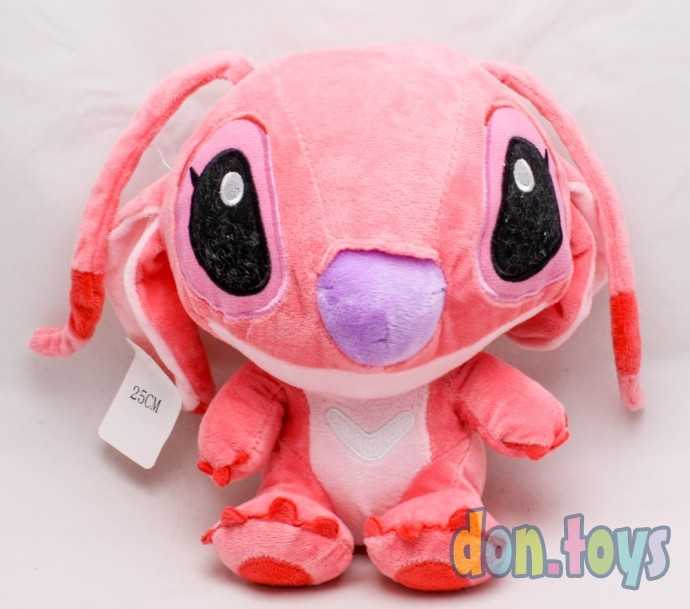 Мягкая игрушка Стич розовая - Ангел, 30 см, фото 1