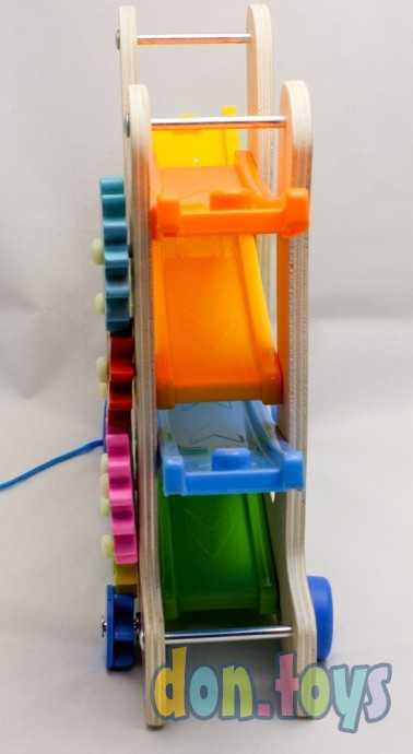 Автотрек 3в1 «Каталка + крутилка + автотрек», арт. 5374999, фото 8