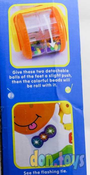 Жираф музыкальный каталка, свет, звук, каталка, арт. ВВ 369, фото 3