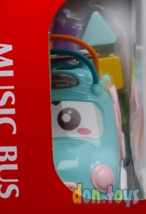 Автобус развивающий с сортером и ксилофоном, арт. 8019, фото 6