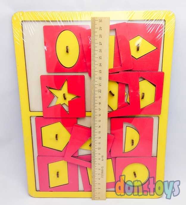 Рамки-вкладыши М.Монтессори "Трафареты" микс, арт. 1187594, фото 3