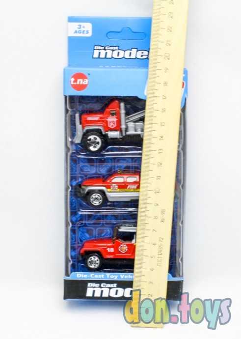 Набор машин металлопластик 3 шт., фото 3