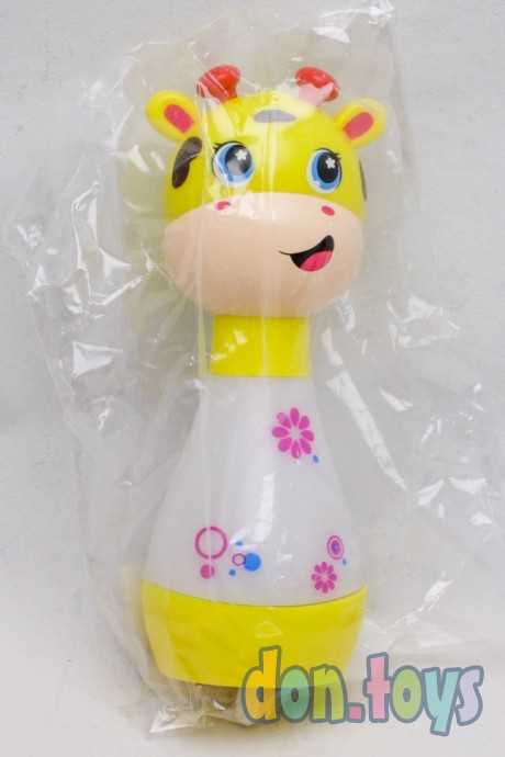 Развивающая игрушка «Милый жирафик», световые эффекты, приятные мелодии, арт. 4404219, фото 3