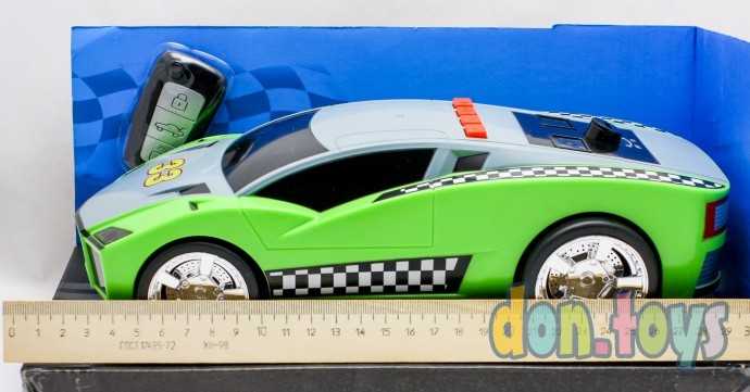 Машинка свет, звук, ключ, на батарейках, арт. LD 2032, фото 2