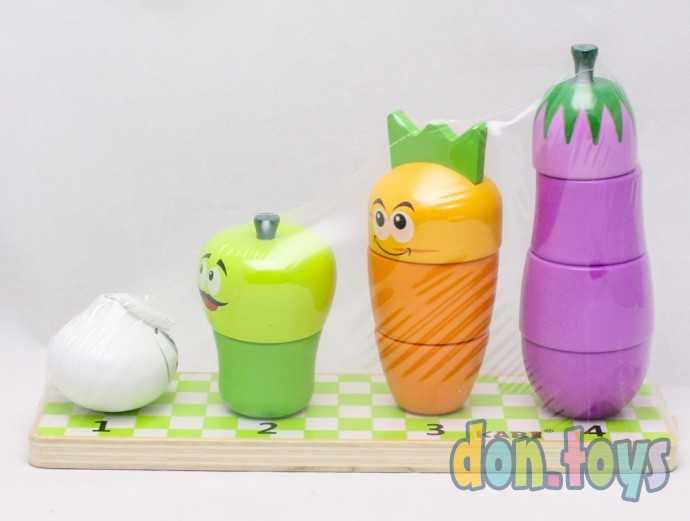 Деревянная Логическая пирамидка, арт. M 02953, фото 7