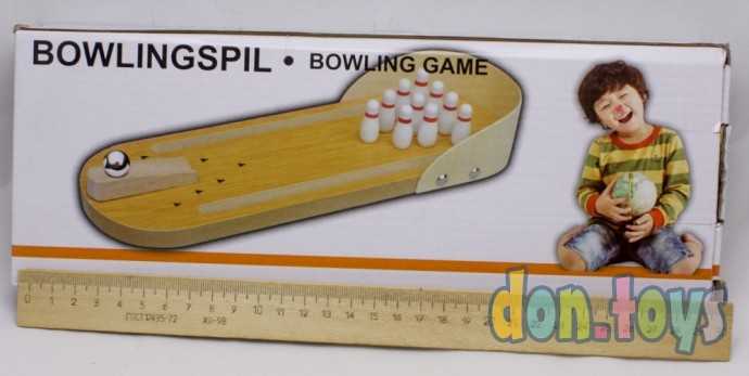 Мини боулинг, деревянная игра, фото 2