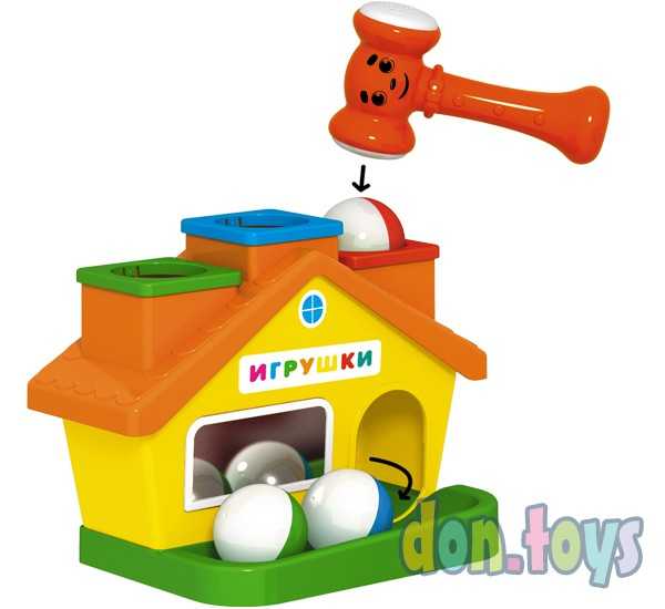 Стучалка "Домик", 01921, фото 2