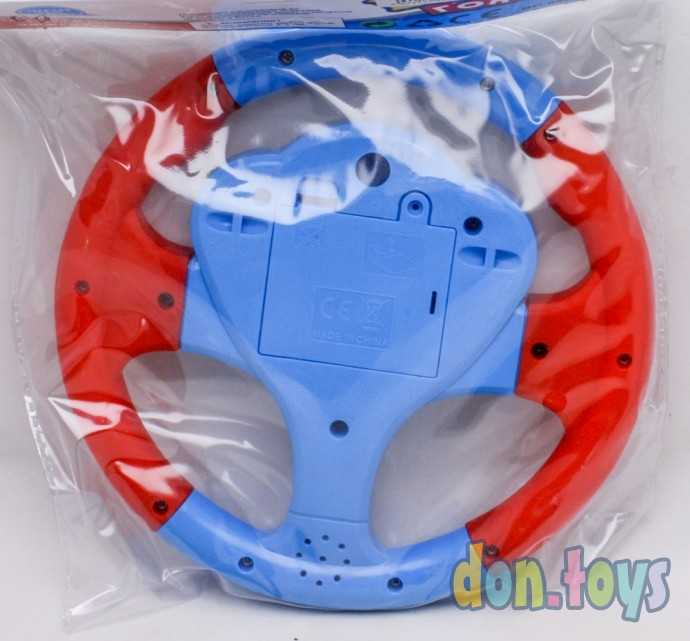 Руль детский Веселые гонки, свет, звук, арт. 0582A-23, фото 2