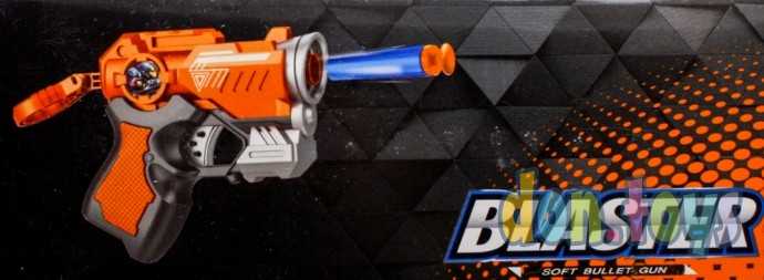 Бластер мини, 3 пули на присосках, арт. SB474, фото 6