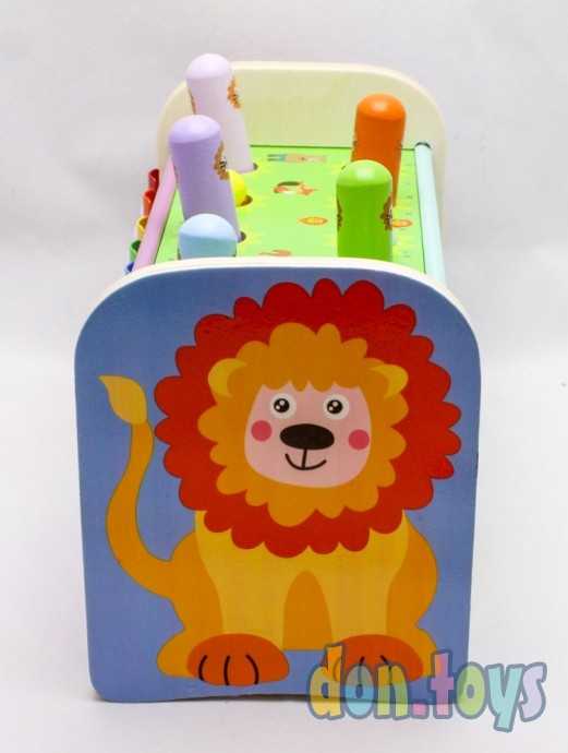 Логический деревянный игровой центр с ксилофоном, арт. AR-10443, фото 13