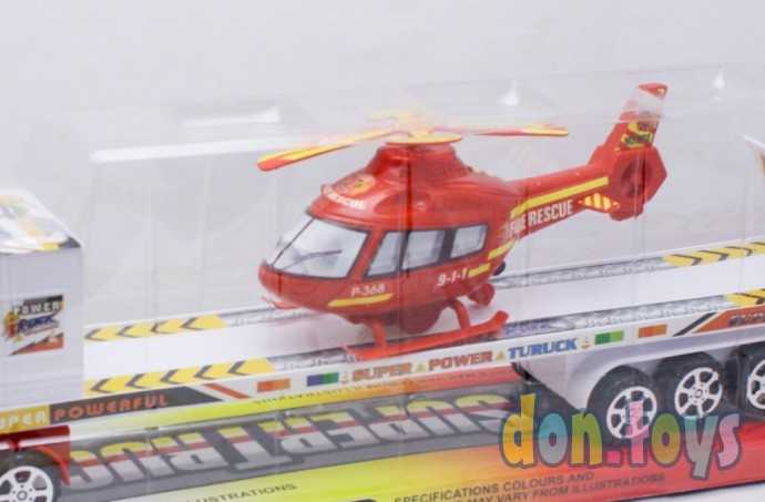 Трейлер инерционный с заводным вертолетом, арт. 5240-20, фото 4