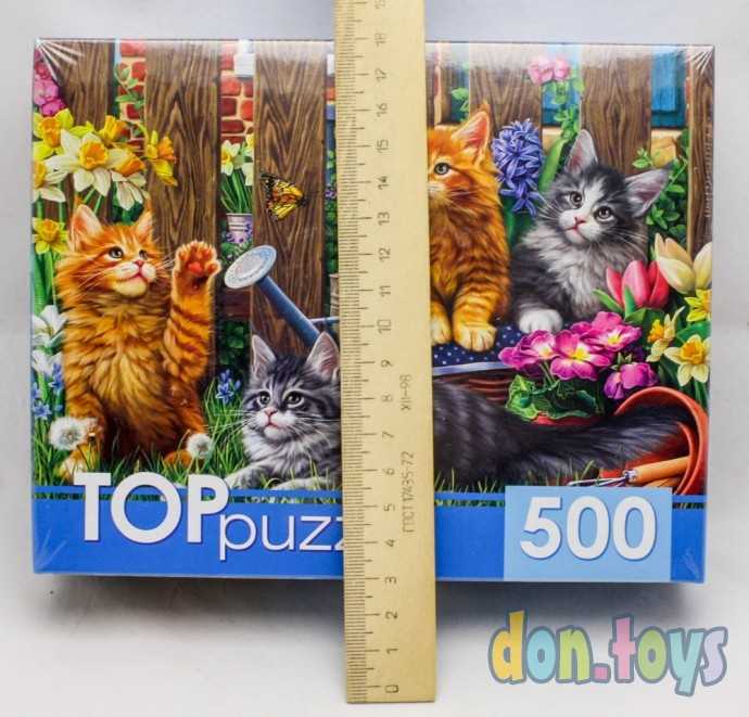 TOPpuzzle Пазлы 500 элементов, Котята Мей-кун, арт. ХТП500-4231, фото 2