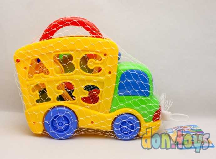 Машина-сортер , с песочным набором, арт. 1229 В, фото 1