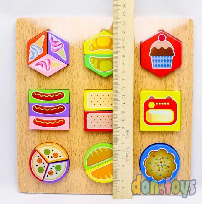 Деревянная игра Геометрика Сложи фигуру арт. C 30331, фото 3