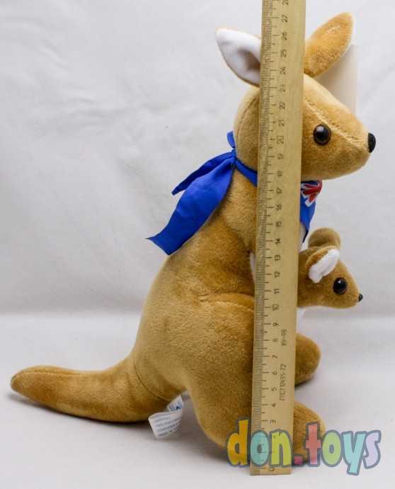 Мягкая игрушка Кенгуру с малышом, фото 3