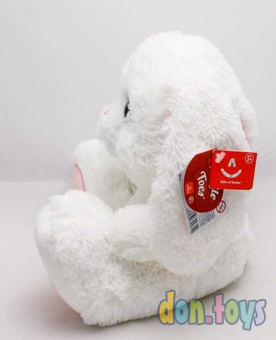 Мягконабивная игрушка Aurora Зайка 30 см, арт.524484, фото 6