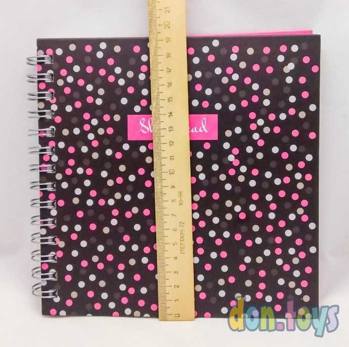 Скетчпад 19,5х19,5, 80 л, двусторонний матовый Конфетти, арт. 47172, фото 4