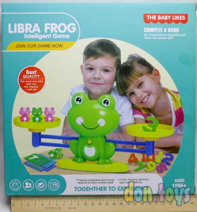 Обучающие детские весы Лягушки, фото 1