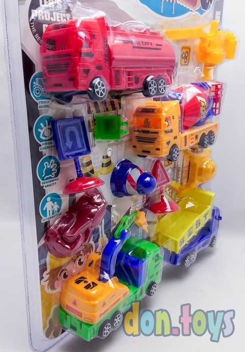 Набор машин Строительная техника, арт. 120C, фото 3