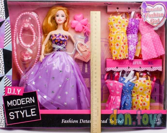 Игровой набор Кукла Мери с платьями и аксессуарами, арт. 1142-1, фото 4