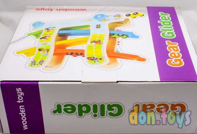 Автотрек 3в1 «Каталка + крутилка + автотрек», арт. 5374999, фото 10