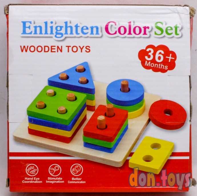 Сортер Доска с геометрическими фигурами, фото 1