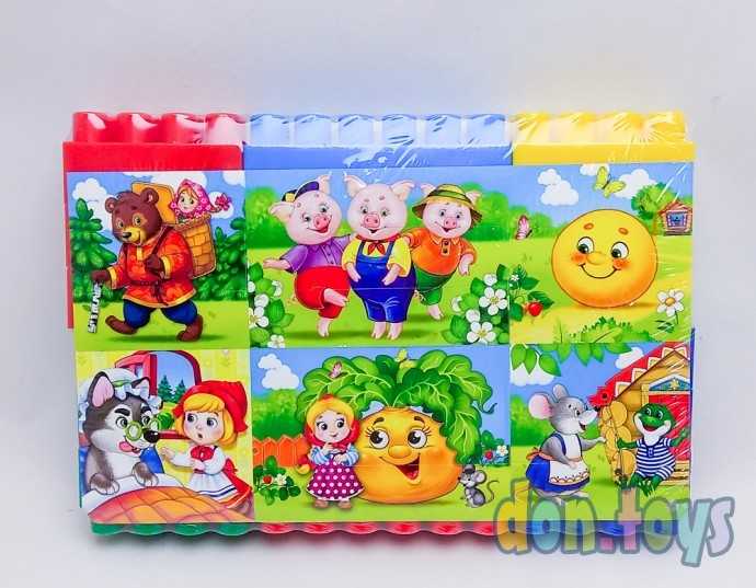 Конструктор №13 Любимые сказки, 18 деталей, 20834, фото 4