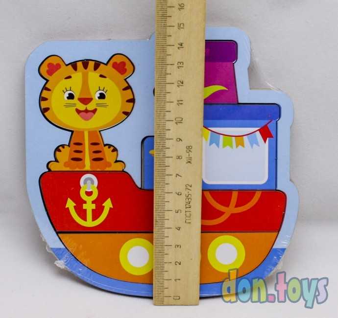 Головоломка пазл "Кораблик" для самых маленьких, арт. 4276051, фото 2