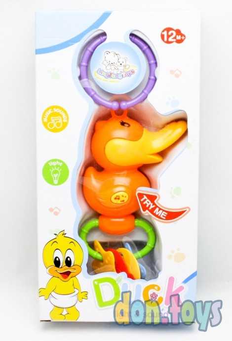 Подвеска на коляску музыкальная Уточка, фото 1