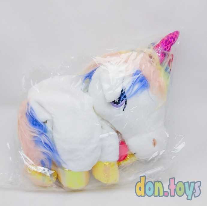 Мягкая Кукла-перчатка Единорог с ногами, арт. 02847, фото 6