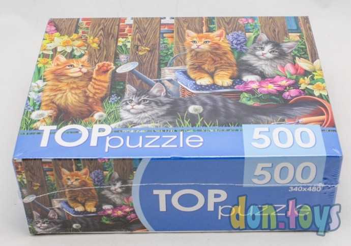 TOPpuzzle Пазлы 500 элементов, Котята Мей-кун, арт. ХТП500-4231, фото 4