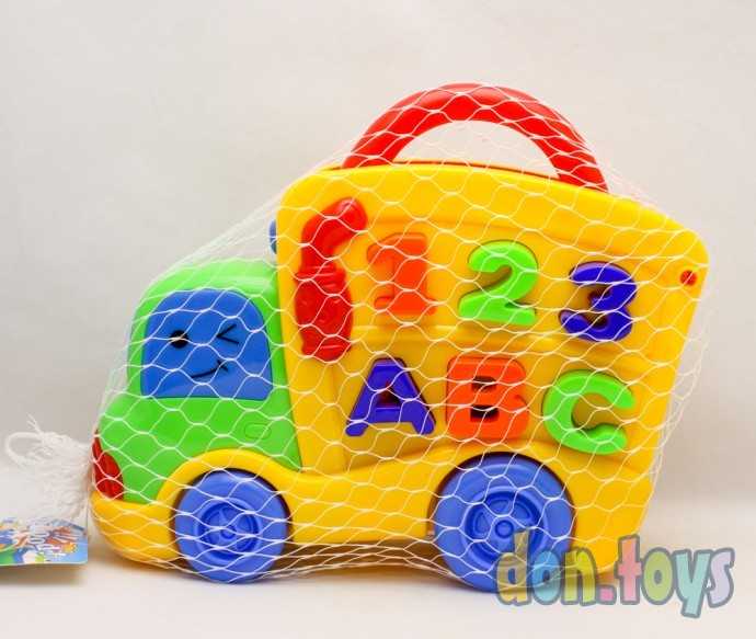 Машина-сортер , с песочным набором, арт. 1229 В, фото 5