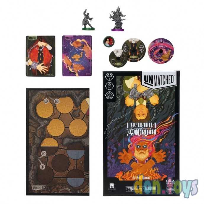 Настольная игра Unmatched: Гудини vs Джинн, фото 4