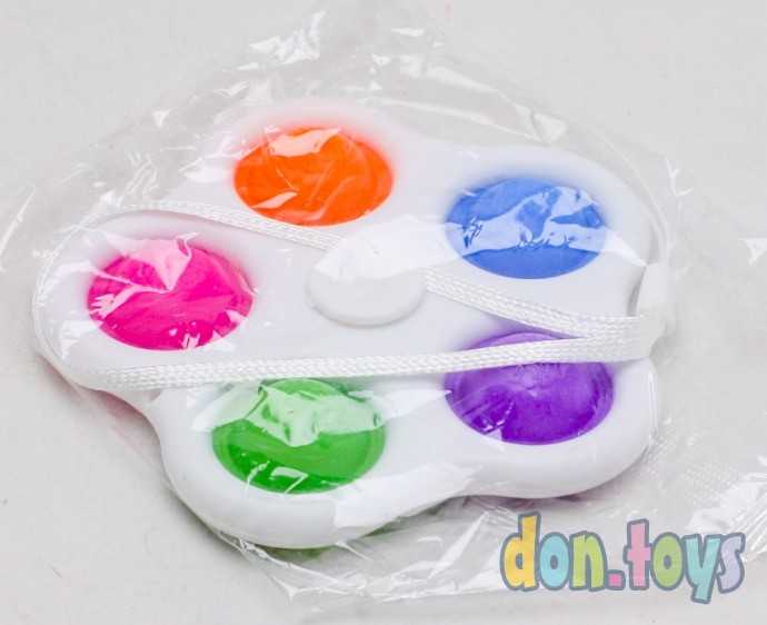 Антистресс Симпл Димпл, Спиннер Цветок, брелок, фото 4