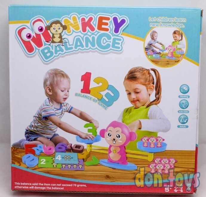 Развивающий набор Умные весы Обезьянки, фото 2