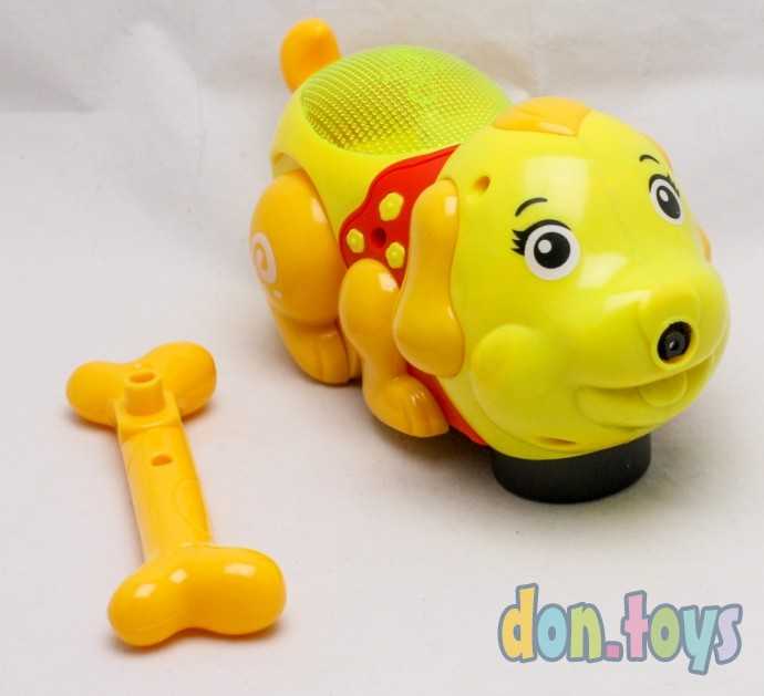 Собачка - перевертыш, свет, звук, арт. 999-19, фото 4