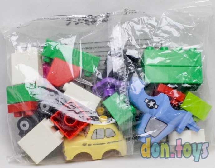 Конструктор Тачки, две машинки, 25 деталей, арт. 5115, фото 7