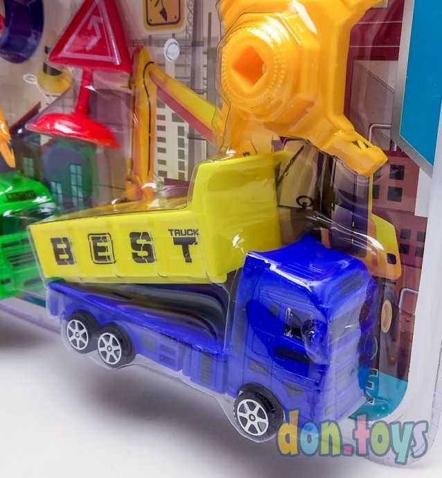 Набор машин Строительная техника, арт. 120C, фото 9