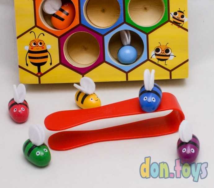 Развивающая игра Сортер "Пчелки", фото 8
